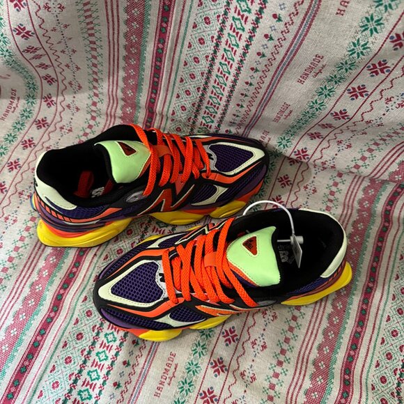 New Balance 9060 Prism Purple Vibrant Spring - Picture 2 of 7